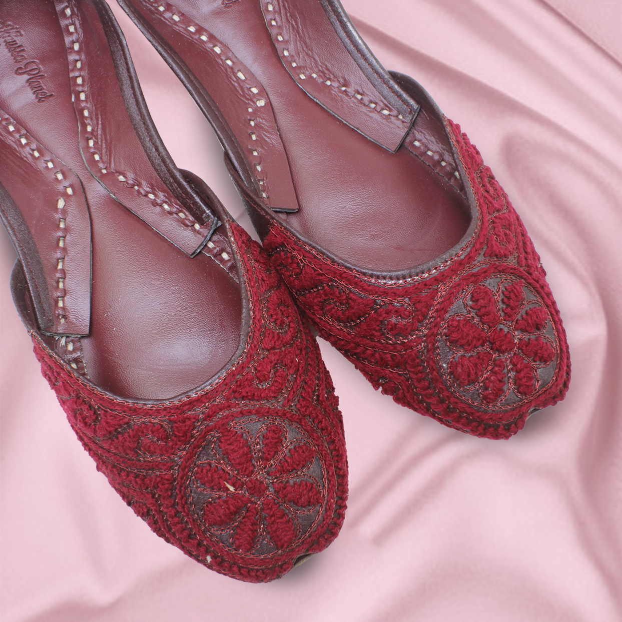 Maroon Resham