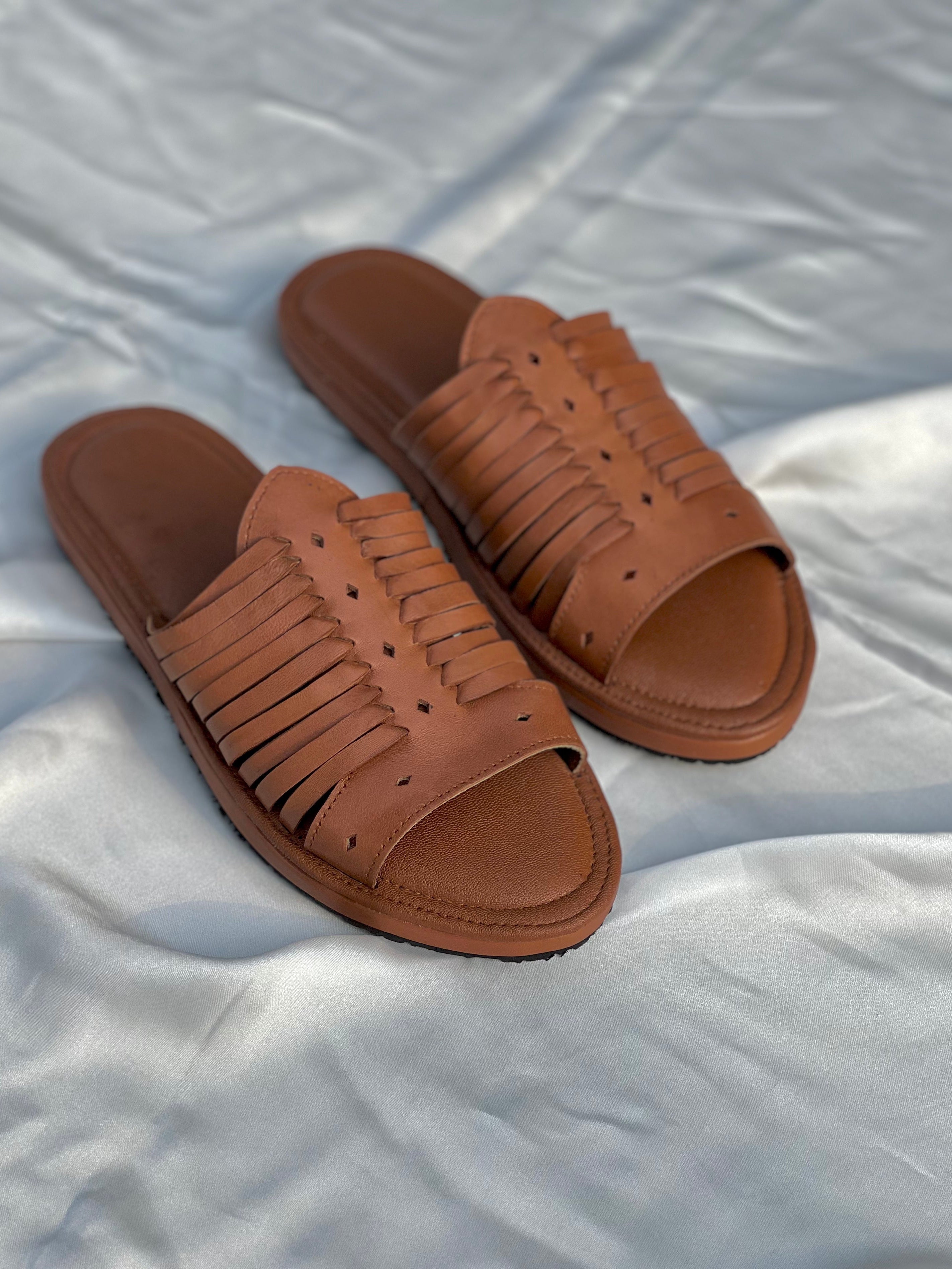 Khussa Planet Breezerow slide (brown)
