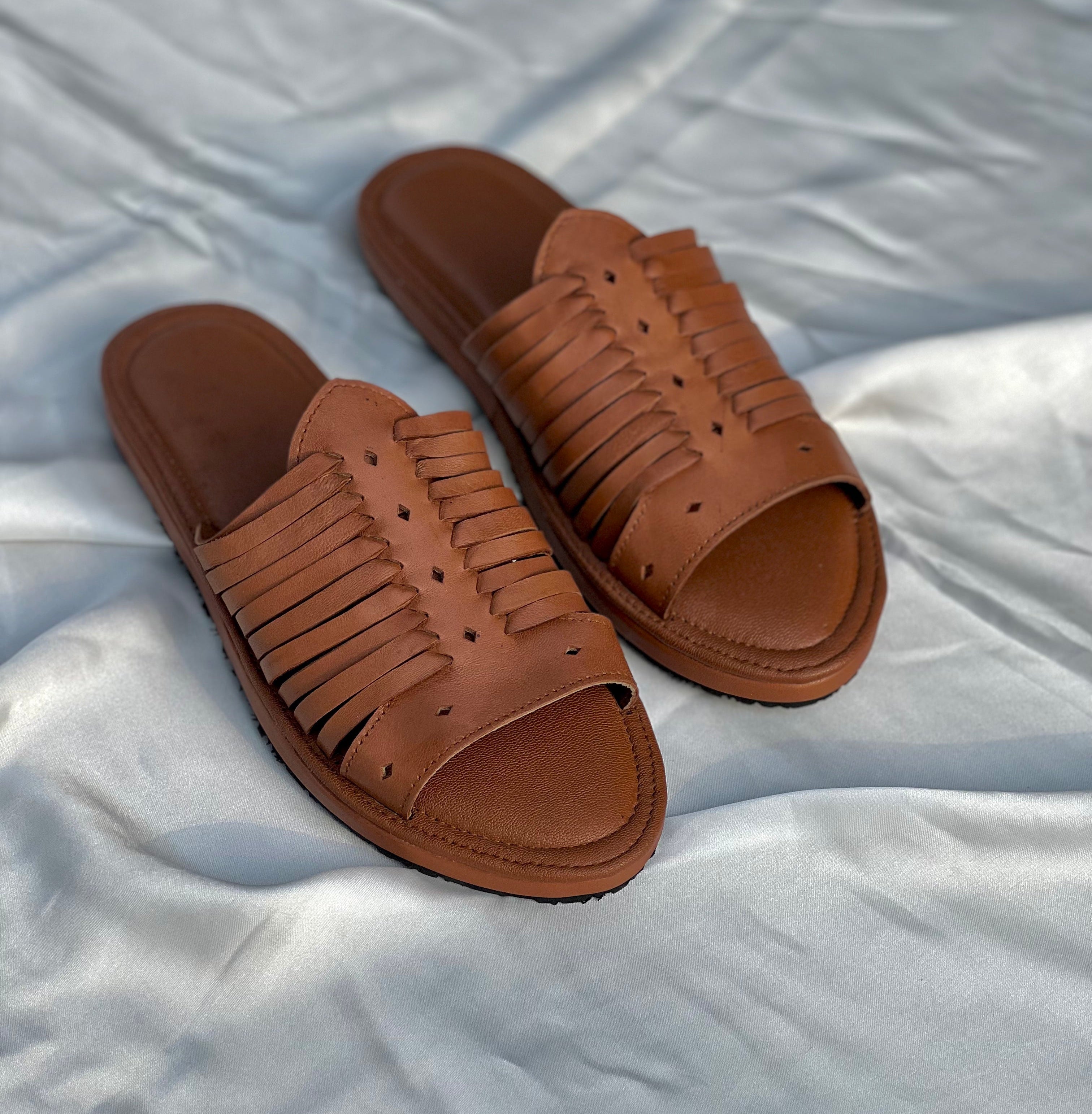 Khussa Planet Breezerow slide (brown)