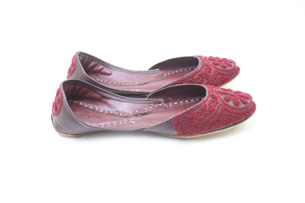 Maroon Resham