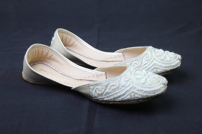 Cream Resham