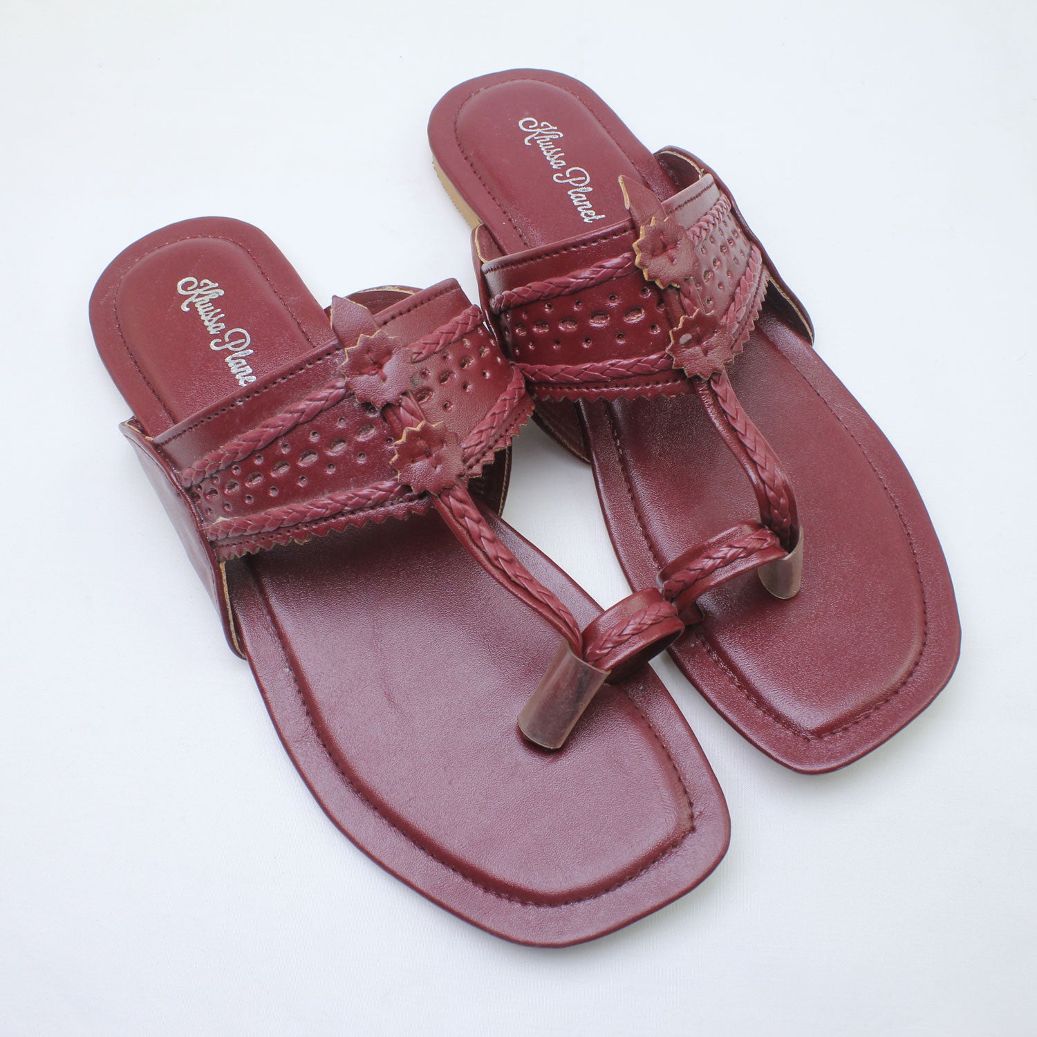 Maroon Indian Kolhapuri