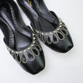 Plain Black Khussa