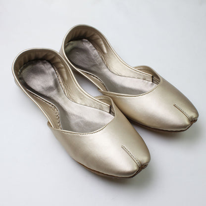 Plain Golden khussa