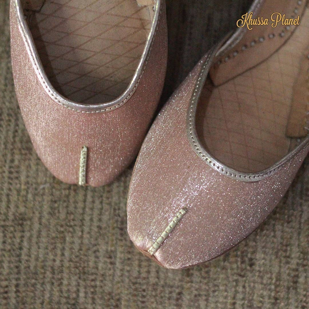 Ladies Pink Casual Khussa