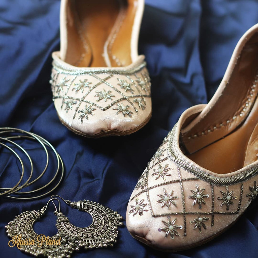 Luxury dabka work khussa