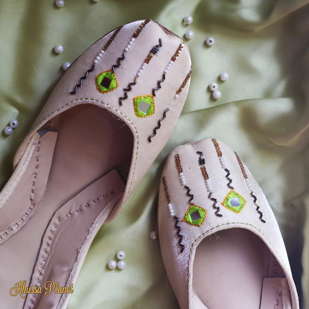 Handcrafted Resham with Mirror Work