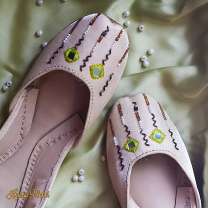 Handcrafted Resham with Mirror Work