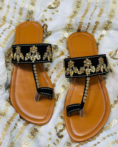 Fine Dabka Work Kolhapuri