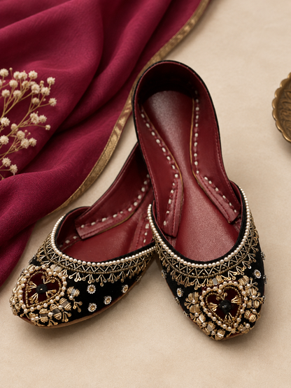 Dilkash Mirror Khussa – Elegance in Every Step