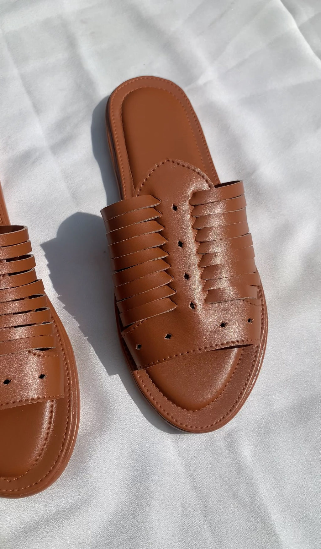 Khussa Planet Breezerow slide (brown)