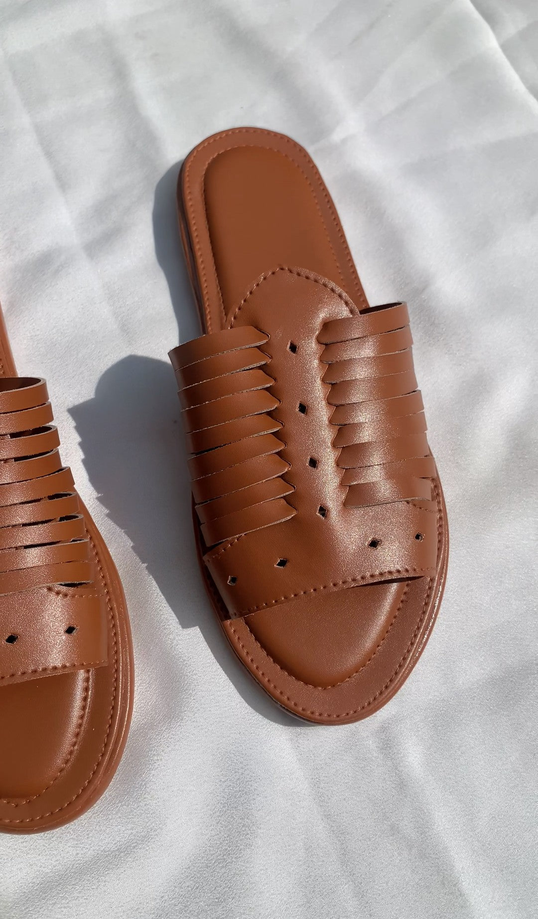 Khussa Planet Breezerow slide (brown)