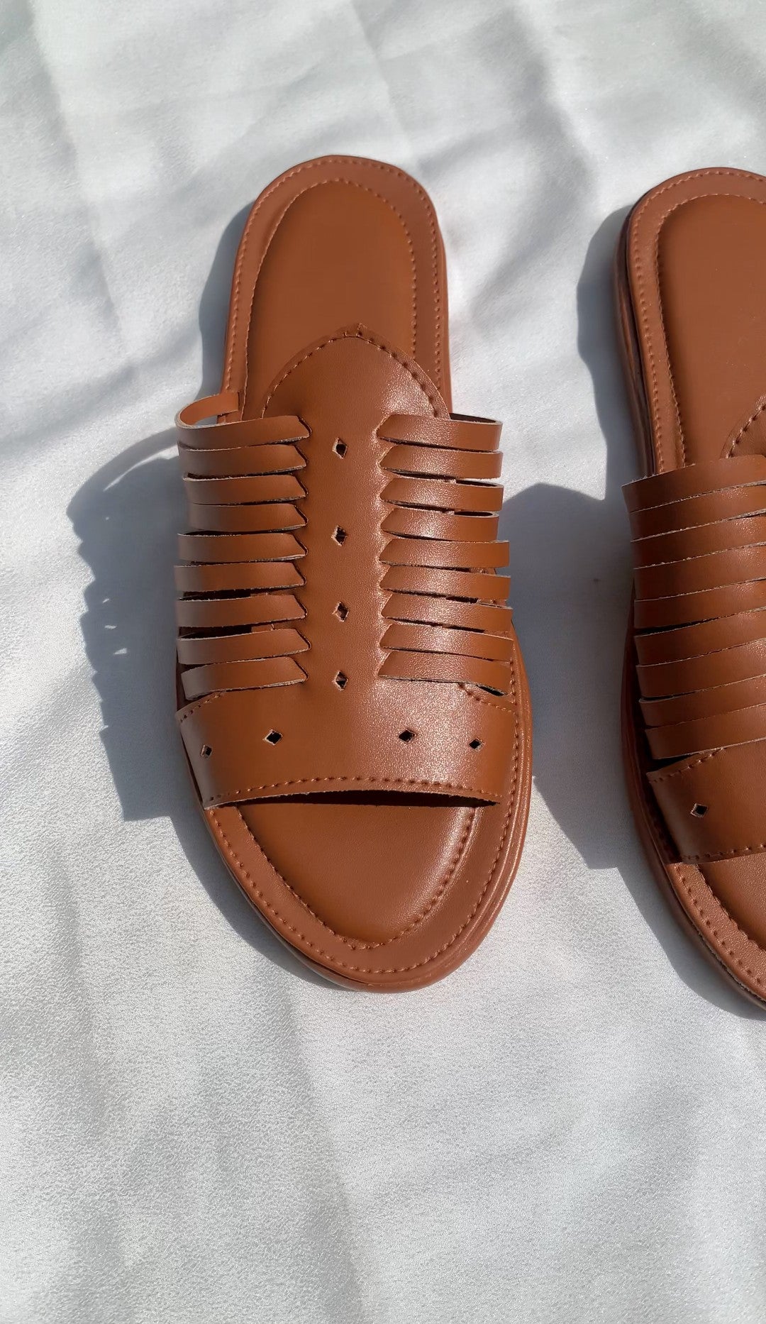 Khussa Planet Breezerow slide (brown)